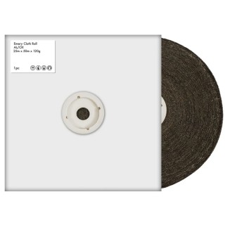 RS PRO Abrasive Paper Sandpaper Roll 50 m Length 25 mm Width P120 Grit Grade 120 Model 188-3407