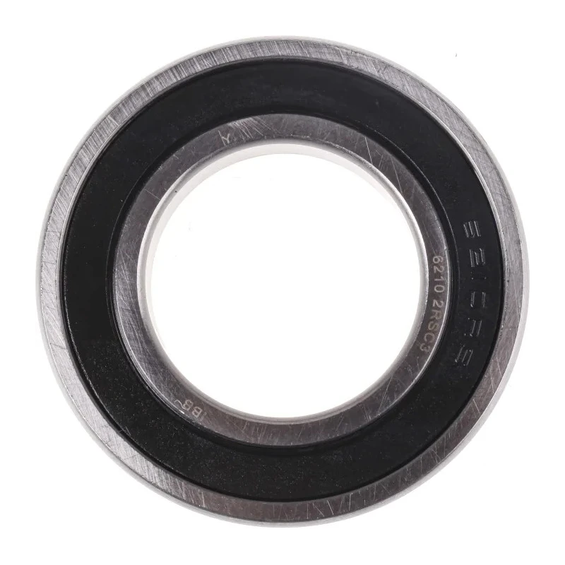 RS PRO Sealed Single Row Deep Groove Ball Bearing 50 mm ID 90 mm OD 20 mm Width C3 Clearance 6210-2RS/C3