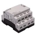 Eaton easyE4 Series 8-Input Digital Input and 8-Output Digital Output DIN Rail Module 100-240V AC/DC easyE4