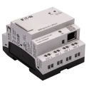 Eaton easyE4 Series Control Relay, 8-Input Digital Input, 4 Digital Outputs, 100-240V AC/DC, DIN Rail Mount easyE4