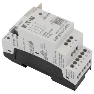 Eaton EasyE4 Series Module 4-Input Analogue Input 24V DC DIN Rail Mount EASYE4