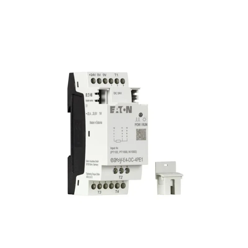 Eaton EasyE4 Series Module 4-Input Analogue Input 24V DC DIN Rail Mount EASYE4
