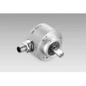 Baumer Magnetic Absolute Encoder 30V dc, 4096 ppr, Push Pull Signal, Solid Shaft 10 mm, Clamping Flange Mount EAM580