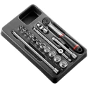 Facom 16-Piece 3/8 in 12 Point Socket Set MOD.J161-212U