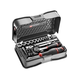 Facom 37-Piece 1/4 in 6 Point Socket Set R.161-6P6PB