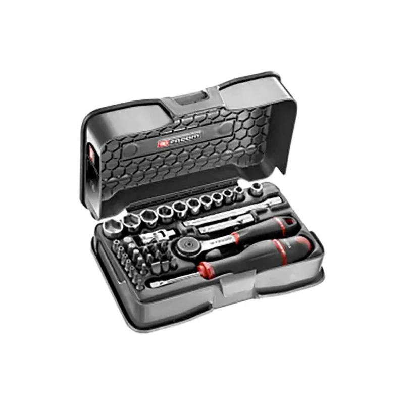 Facom 37-Piece 1/4 in 6 Point Socket Set R.161-6P6PB