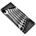 Facom Ratchet Combination Spanner Set 6-Piece 21-22-24-27-30-32 mm MOD.467BXLPB