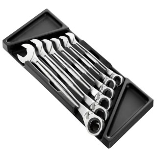 Facom Ratchet Combination Spanner Set 6-Piece 21-22-24-27-30-32 mm MOD.467BXLPB