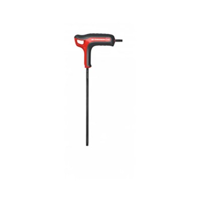 Facom 1-Piece Torx Key T Shape Short Arm Carbon Silicon Steel 6.6 mm 240mm Overall Length 89TXA.40