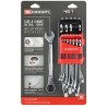 Facom 12-Piece Metric and Inch Combination Spanner Set 7 to 19 mm 467B.JP12PB