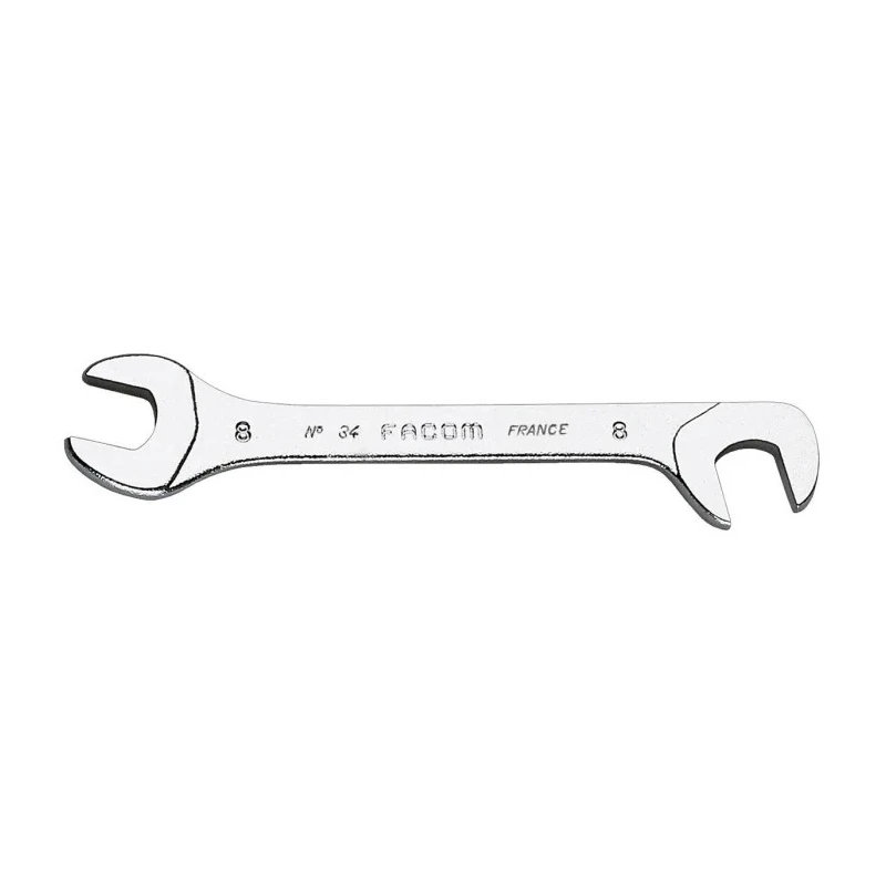 Facom Double Ended Open Spanner Metric Size 5.5 mm Satin Chrome Finish 75mm Overall Length 34.5.5