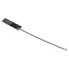 Molex I-Bar WiFi Antenna with IPEX Connector, ISM Band, 868-915 MHz, 1 dBi Gain, 100mm Cable Length 211140-0100