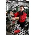 Facom Combination Spanner 9/16 in, 180mm Overall Length, Satin Chrome Finish, 12 Points, 15° Offset Angle 440.9/16
