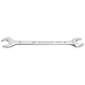 Facom Double Ended Open Spanner Metric 17 to 19 mm, Satin Chrome Finish, 220mm Overall Length 44.17X19