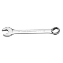 Facom Combination Spanner 10 mm, 103mm Overall Satin Chrome Finish 12 Points 15° Offset Angle 39.10