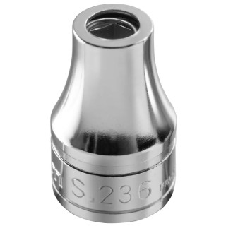 Facom Hex Bit Holder 1/2 in Square Drive 44mm Overall Length S.237