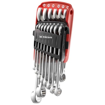 Facom 14-Piece Metric Combination Spanner Set 7 to 19 mm Model 440.JP14