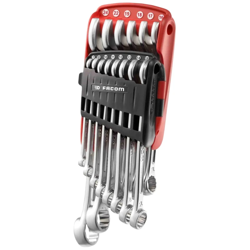 Facom 14-Piece Metric Combination Spanner Set 7 to 19 mm Model 440.JP14