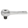 Facom Chrome Vanadium Steel 1/2 in Ratchet with Ratchet Handle, Round Head Shape, 55mm Overall Length S.152