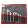 Facom 8-Piece Spanner Set, Sizes 1/4 x 5/16 to 1.1/8 x 1.1/4 in 44.JU8T