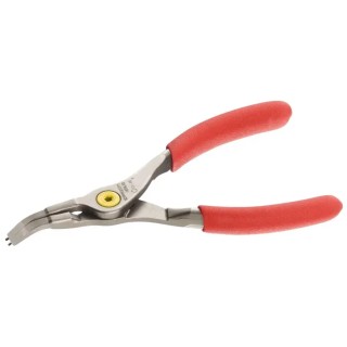 Facom 1-Piece Circlip Plier 145mm Overall Length Bent Nose ESD Safe 167A.13