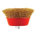 RS PRO Steel Crimp Wire Abrasive Brush 10 mm Diameter, 75 mm Face Width, Maximum Safe Speed 12500rpm 188-4115