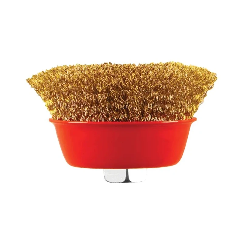 RS PRO Steel Crimp Wire Abrasive Brush 10 mm Diameter, 75 mm Face Width, Maximum Safe Speed 12500rpm 188-4115