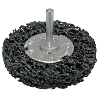 RS PRO Stainless Steel Crimped Abrasive Brush 100 mm Diameter, 6 mm Shank, 4500 rpm Maximum Speed 188-4116