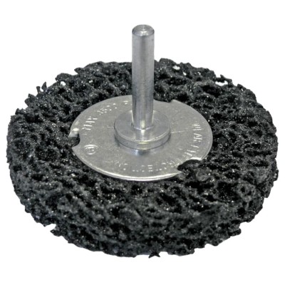 RS PRO Stainless Steel Crimped Abrasive Brush 100 mm Diameter, 6 mm Shank, 4500 rpm Maximum Speed 188-4116