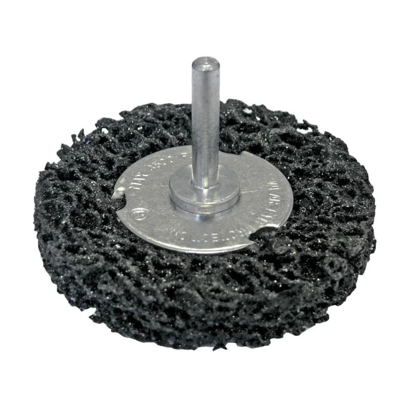 RS PRO Stainless Steel Crimped Abrasive Brush 100 mm Diameter, 6 mm Shank, 4500 rpm Maximum Speed 188-4116