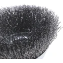 RS PRO Steel Crimp Wire Abrasive Brush 6 mm Diameter, Face Width 75 mm, Shank Fixing, Max Speed 4500rpm 188-4126