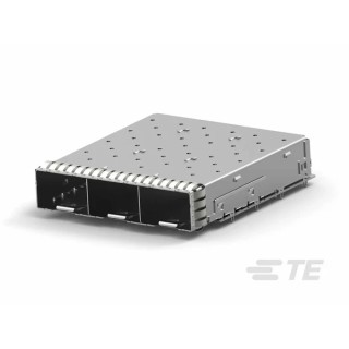 TE Connectivity ZSFP+ Cage Connector Accessory Up to 28 Gbps NRZ and 56 Gbps PAM-4 Data Rates 2349050-1