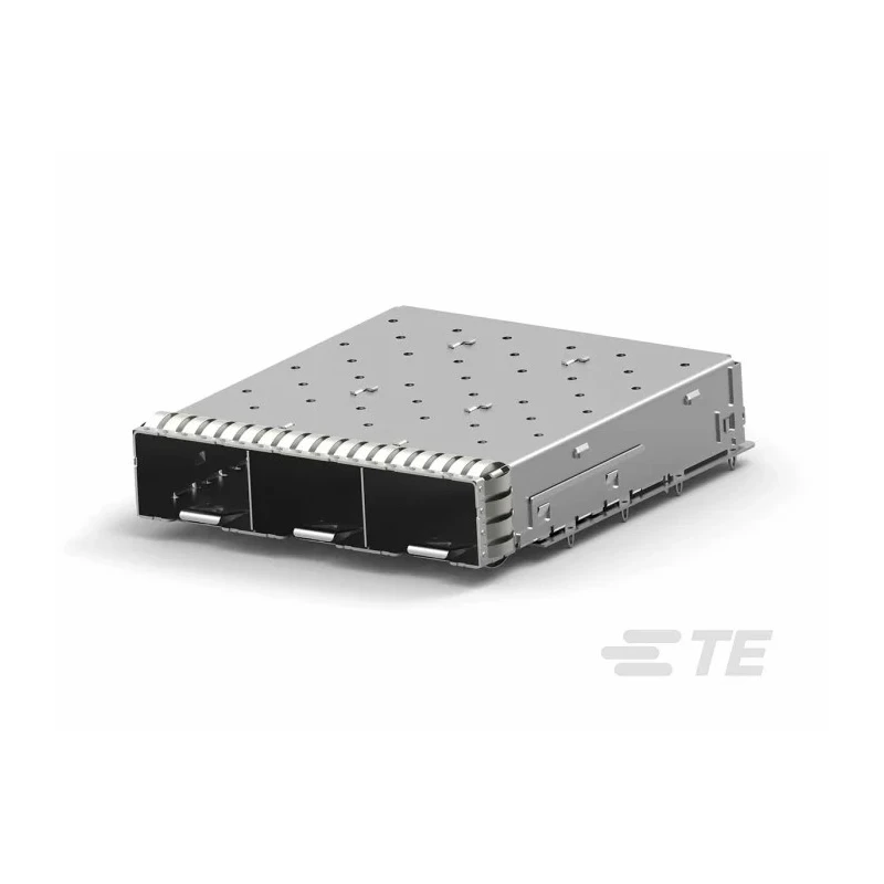 TE Connectivity ZSFP+ Cage Connector Accessory Up to 28 Gbps NRZ and 56 Gbps PAM-4 Data Rates 2349050-1