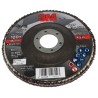 3M Zirconia Aluminium Flap Disc 115 mm Diameter Fine Grade P120 Grit Quick Change Series 769F 7100196819