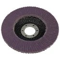3M Zirconia Aluminium Flap Disc 115 mm Diameter Fine Grade P120 Grit Quick Change Series 769F 7100196819