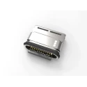 TE Connectivity Right Angle Surface Mount Female USB Type C Connector 1 Port 5A 30V IP68 2305018-2