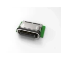 TE Connectivity Right Angle Surface Mount Female USB Type C Connector 1 Port 5A 30V IP68 2305018-2