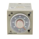 Omron DIN Rail and Panel Mount Timer Relay 2-Contact DPDT, 24 V AC/DC, 0.05 s to 30 h, 1-Function H3CR