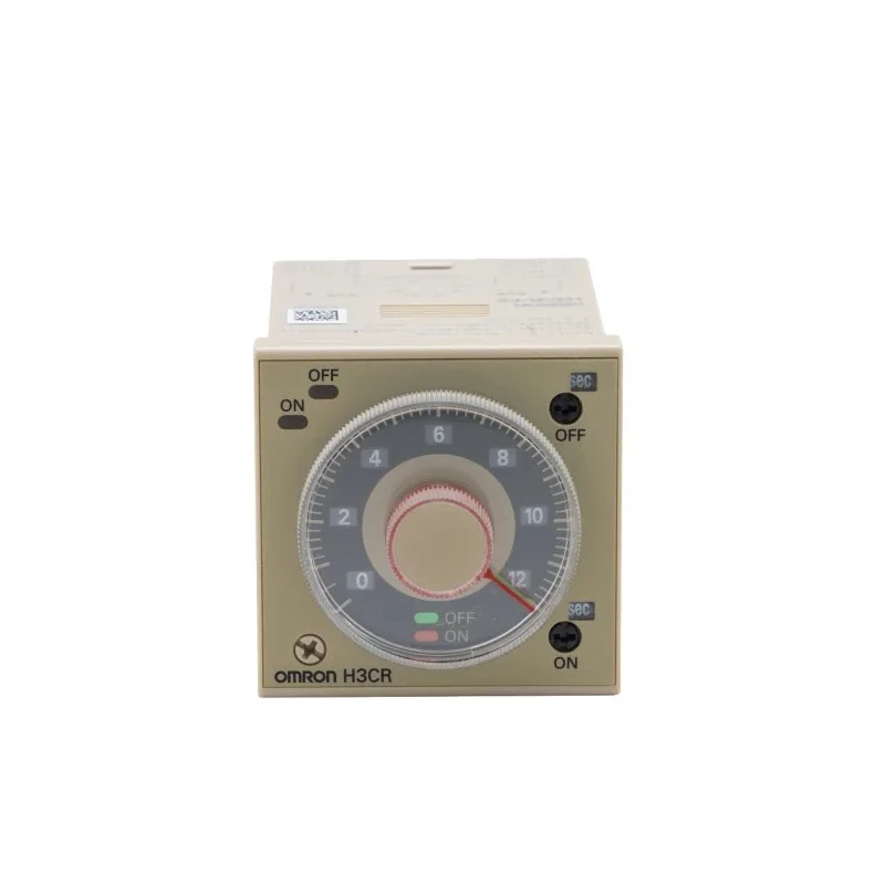 Omron DIN Rail and Panel Mount Timer Relay 2-Contact DPDT, 24 V AC/DC, 0.05 s to 30 h, 1-Function H3CR