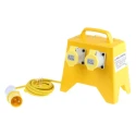 Carroll & Meynell Splitter Box, 110 V ac Primary, 110 V ac Secondary, 16 A Output Current, Free Stand Mount EOU 4F