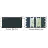 Vishay Common Drain TrenchFET 3 Type P, Type N-Channel MOSFET, 30 A, 200 V Enhancement, 10-Pin Triple Die SQUN702E-T1_GE3