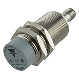 Carlo Gavazzi Threaded Barrel Inductive Proximity Sensor M30 x 1.5 PNP 36V AC/DC 22 mm Detection ICB30L50N22M1IO