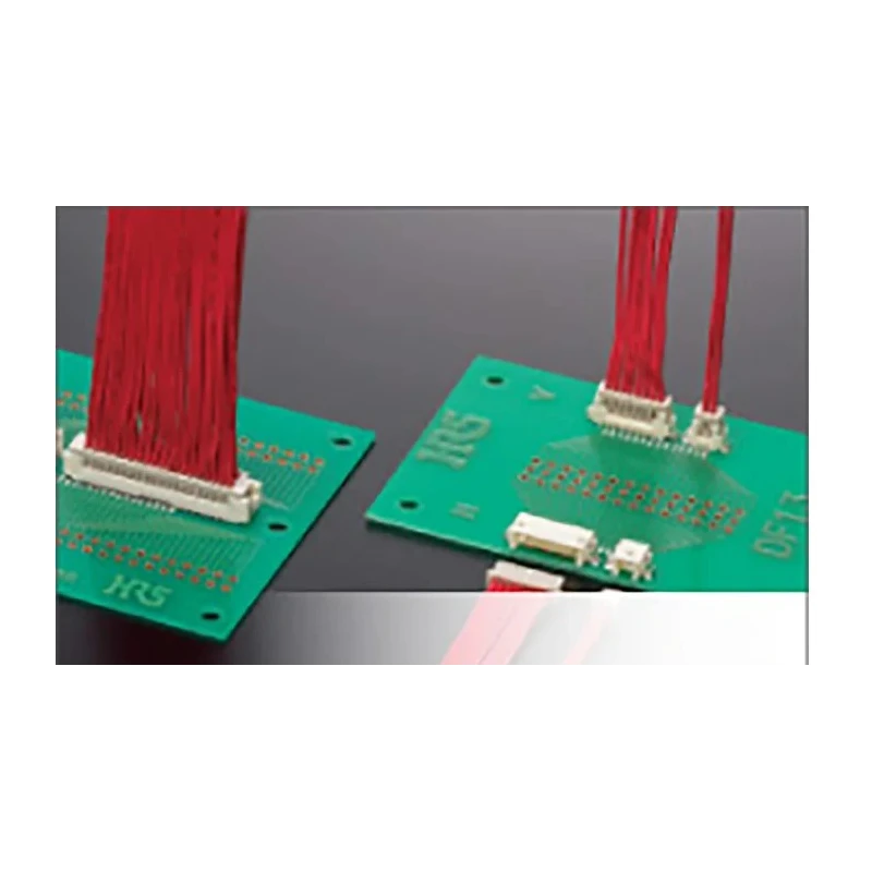 Hirose DF13 Series Straight Surface PCB Header 6 Contacts 1.25 mm Pitch 1 Row Shrouded 