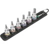 Wera 6-Piece 1/2 in Hex Drive Bit Socket Set With Holding Function, 285 mm Length 05003996001