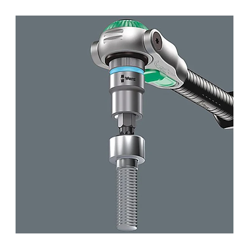 Wera 6-Piece 1/2 in Chrome Vanadium Steel Bit Socket Set with Holding Function 05003997001