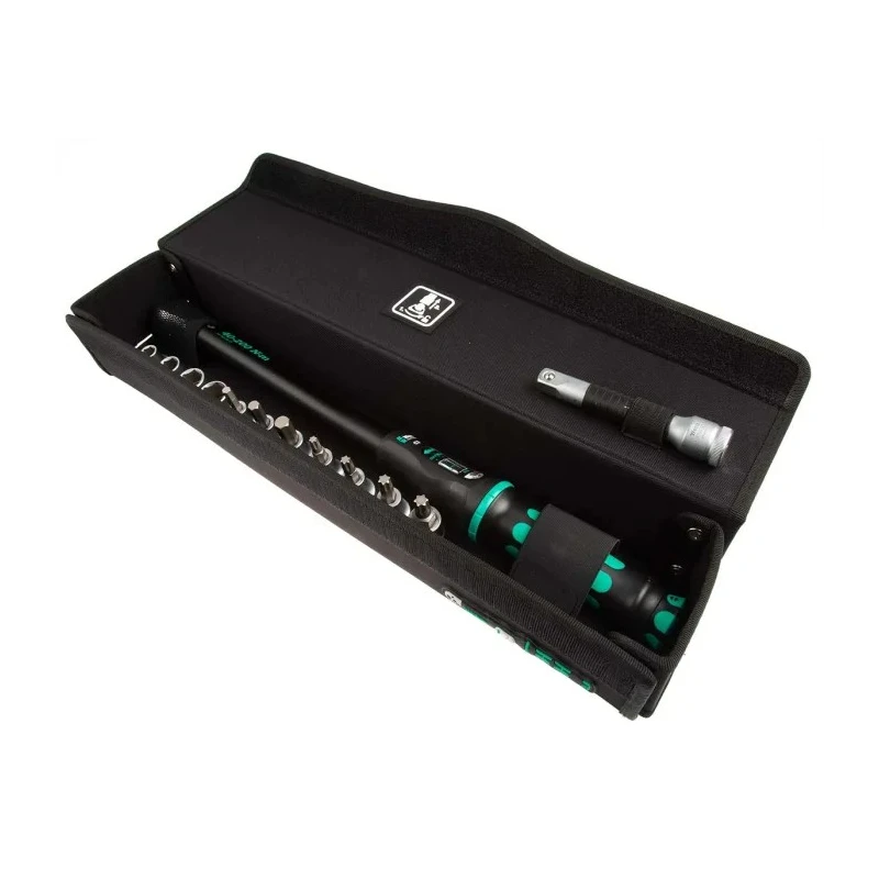 Wera Click Torque Wrench Set 40 to 200 Nm, 1/2 in Drive, Square Drive, 545mm Overall 05075680001