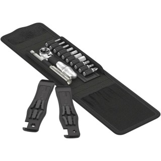 Wera 12 Piece Bicycle Tool Kit with Bit Ratchet Zyklop Mini and 10 Bits in Bag 05004170001