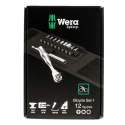 Wera 12 Piece Bicycle Tool Kit with Bit Ratchet Zyklop Mini and 10 Bits in Bag 05004170001