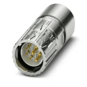 Phoenix Contact Industrial Circular Connector Cable Plug, 8 Contacts, Male, M23 Size, 630V, 30A, Crimp Termination 1628867