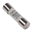 Mersen 4A FA Ceramic Cartridge Fuse, 5 x 20 mm, 250V AC, Super Fast Acting Q084010 / MI5FA25V4